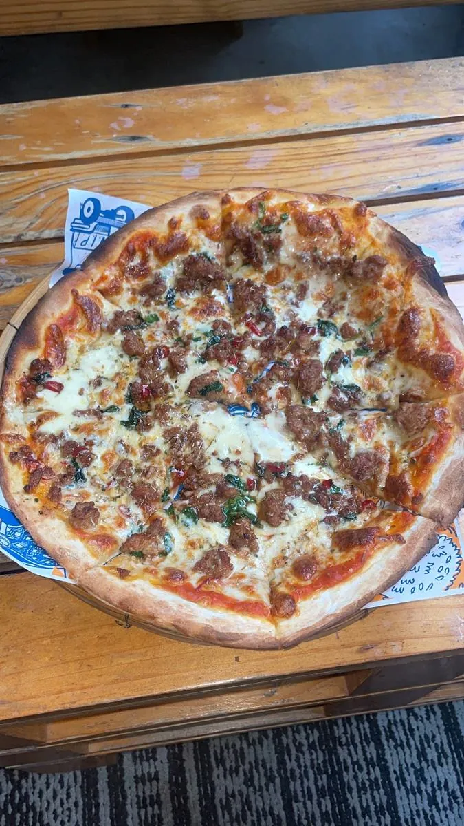 A plate of food at Crash, Kamala