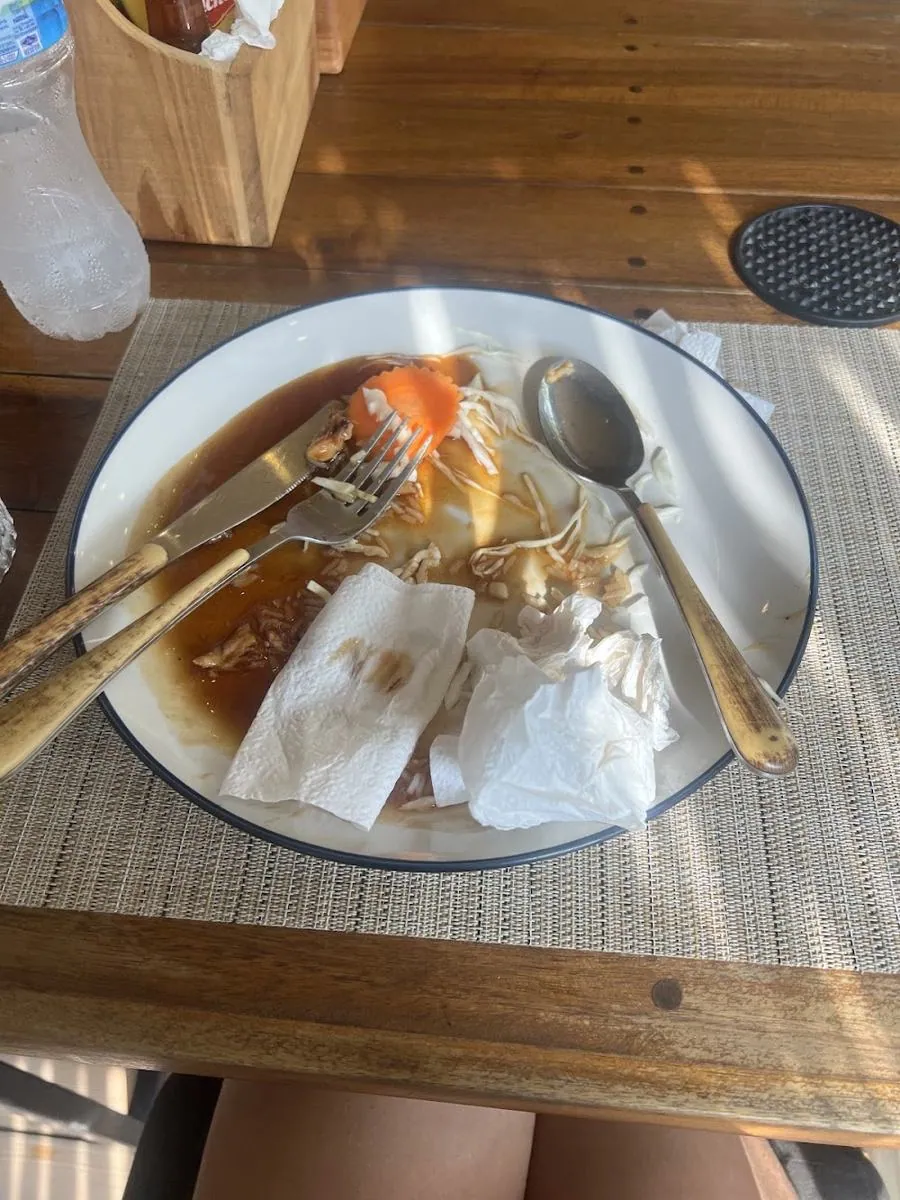 A plate of food at Crash, Kamala